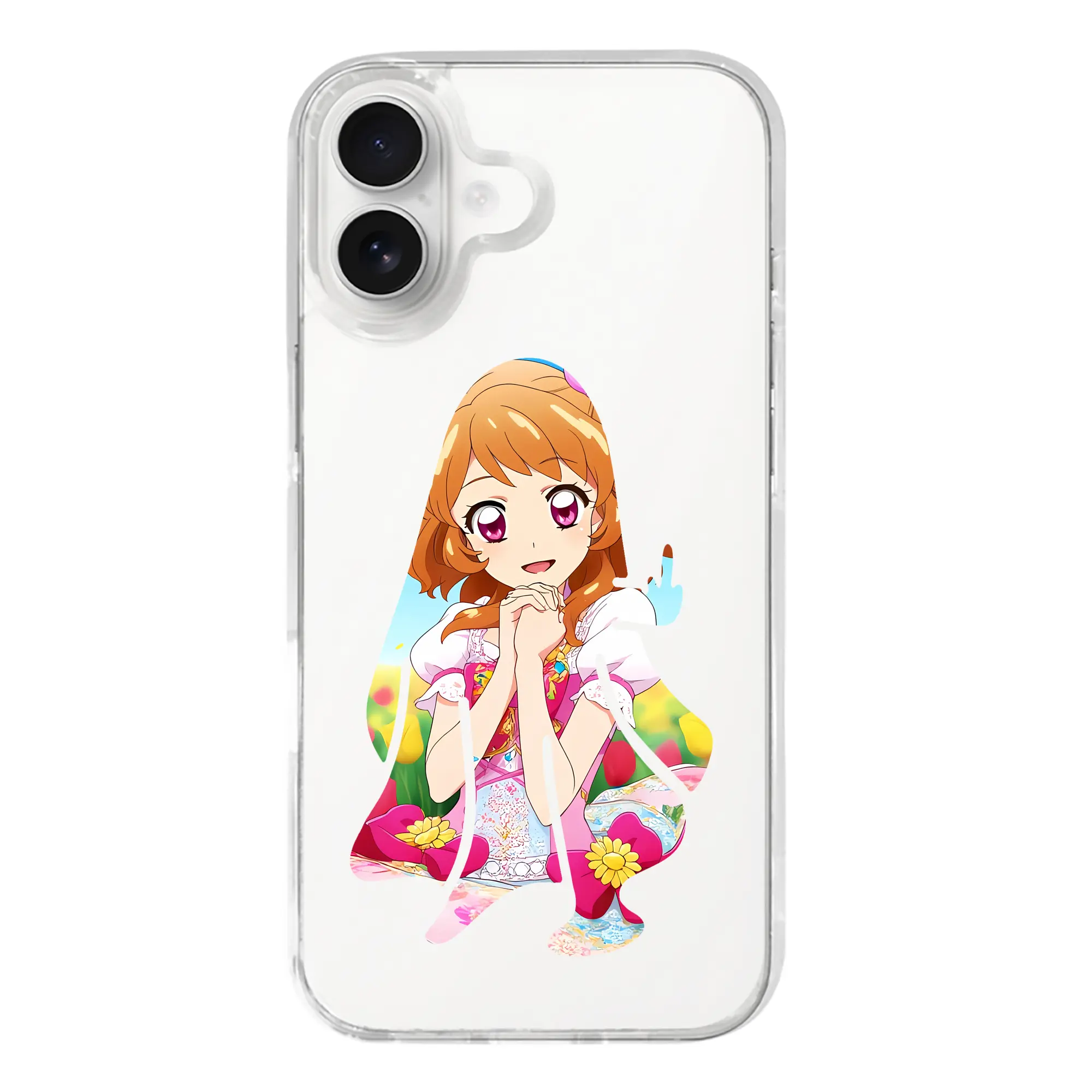 アイカツ グッズ 大空 あかり - iPhone 17シリーズ 透明スマホケース – 薄型・耐衝撃・精密フィット保護カバー